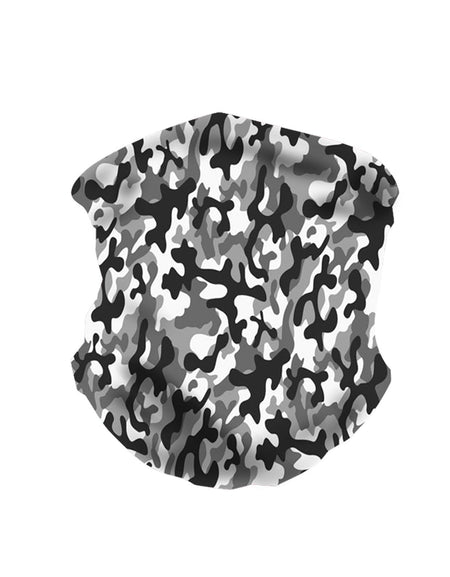 NFC-9002  Camo Print Neck Gaiter Face Mask Reusable, Washable Bandana /Head Wrap Scarf-1Pcs/Pack
