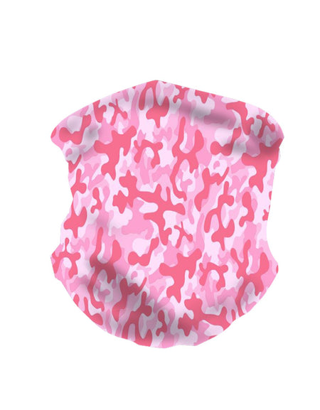 NFC-9002  Camo Print Neck Gaiter Face Mask Reusable, Washable Bandana /Head Wrap Scarf-1Pcs/Pack