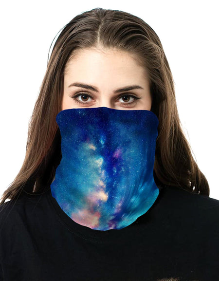 NFC-9005  Neck Gaiter Face Mask Reusable, Washable Bandana /Head Wrap Scarf-1Pcs/Pack