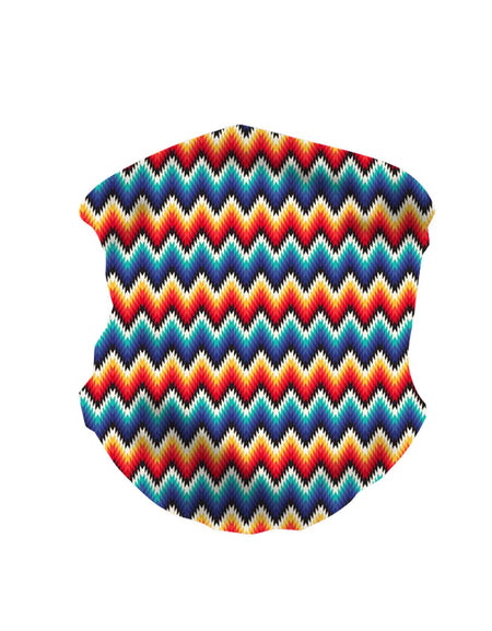 NFC-9013  Serape Print Neck Gaiter Face Mask Reusable, Washable Bandana /Head Wrap Scarf-1Pcs/Pack