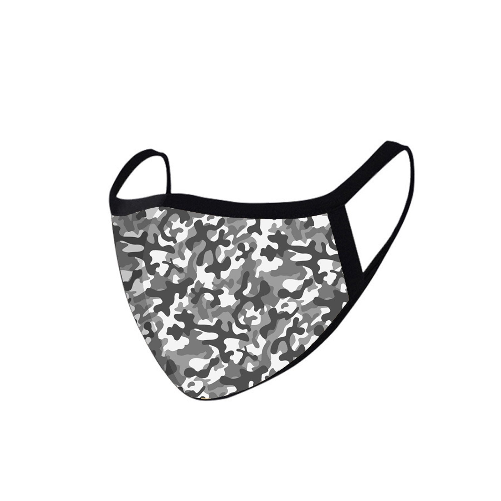 FCM-024 Camo Fabric Face Mask Double Layer Set of 2