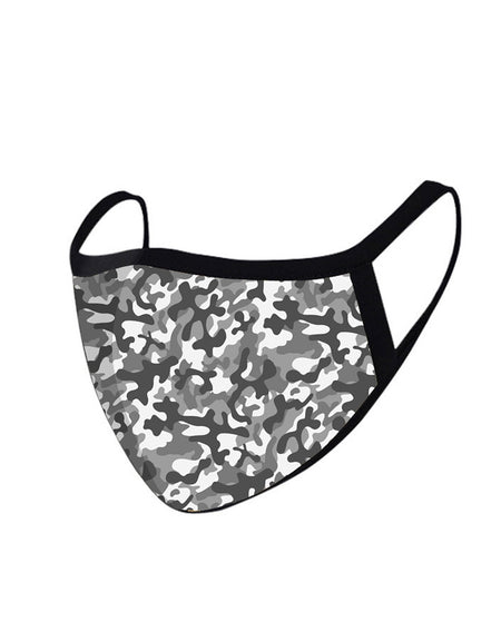FCM-024 Camo Fabric Face Mask Double Layer Set of 2
