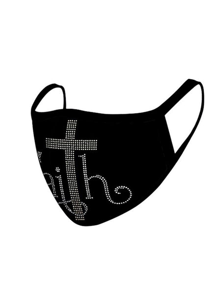 FCM-018 American Bling Spiritual Fabric Face Mask Double Layer - 2pCS