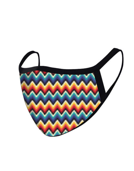 FCM-007 Serape Print Fabric Face Mask Double Layer Set of 2